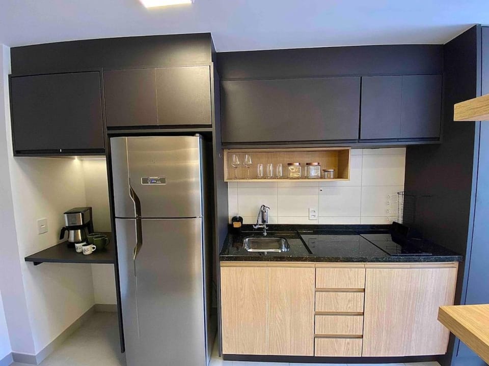 V308. Loft Lindo c/ Ar condicionado | Metrô Perto Apartment in Sao Paulo City