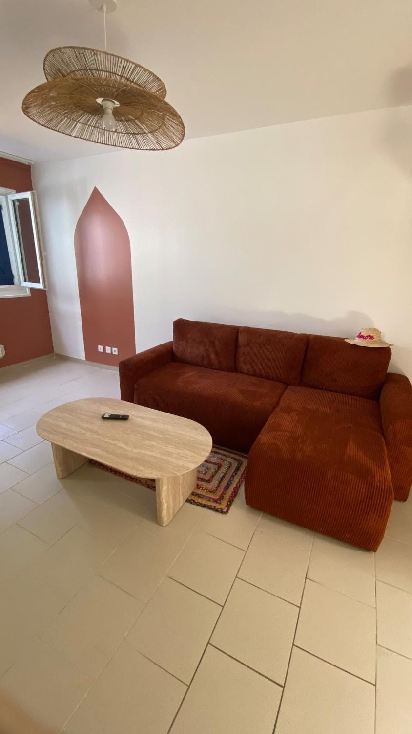 Loft From Marrakech to Gagny - Grand lit 180 Apartment in Gagny