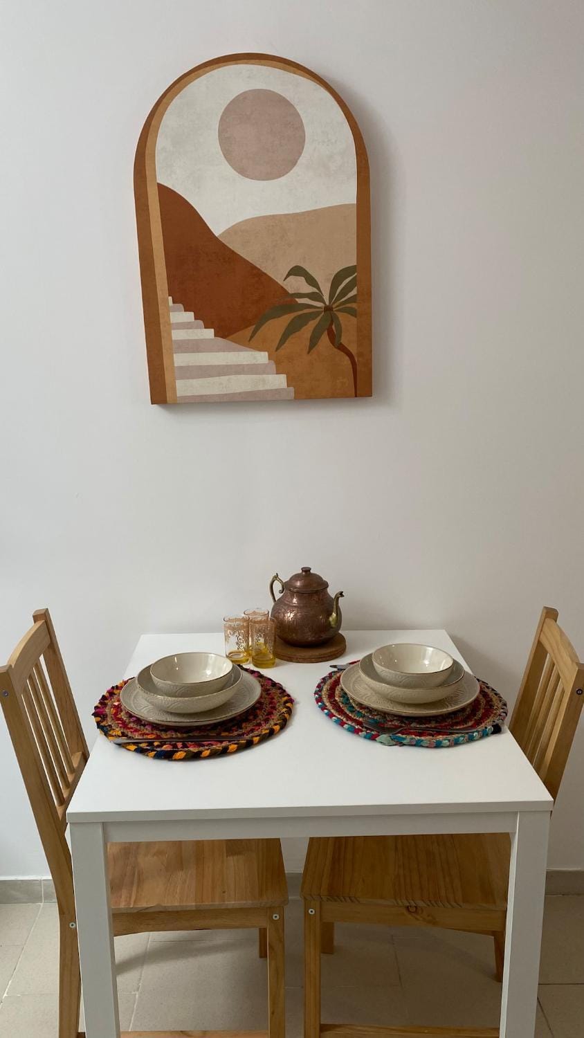Loft From Marrakech to Gagny - Grand lit 180 Apartment in Gagny