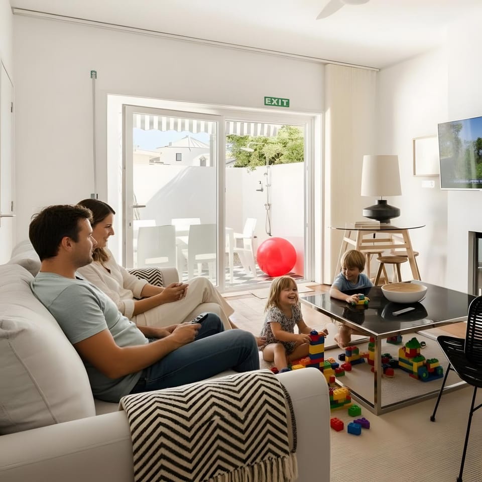 Property building, Living room
