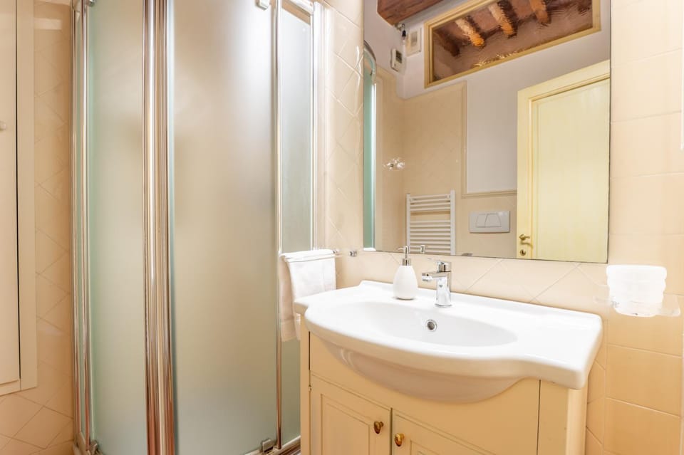 Shower, Bathroom, towels