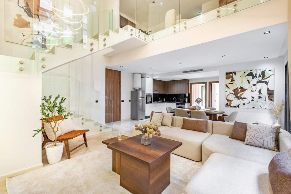Exceptional 4-Bedroom Duplex Pool & Security Apartment in Marrakesh