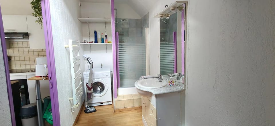 Shower, Bathroom, washing machine