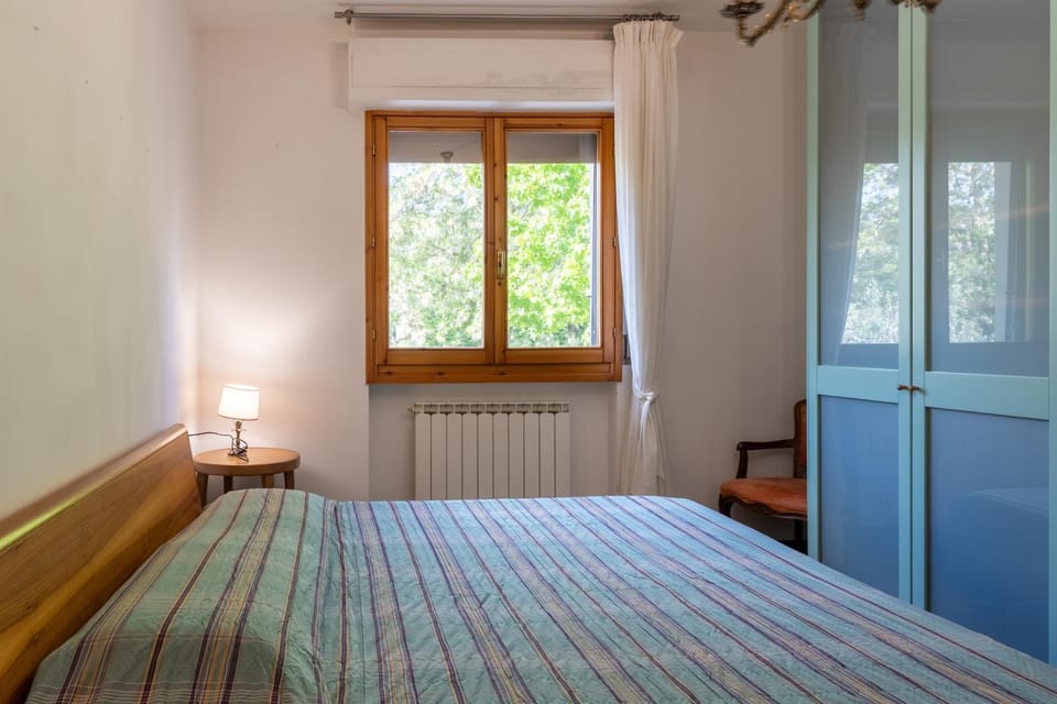 Property building, Living room, Bedroom