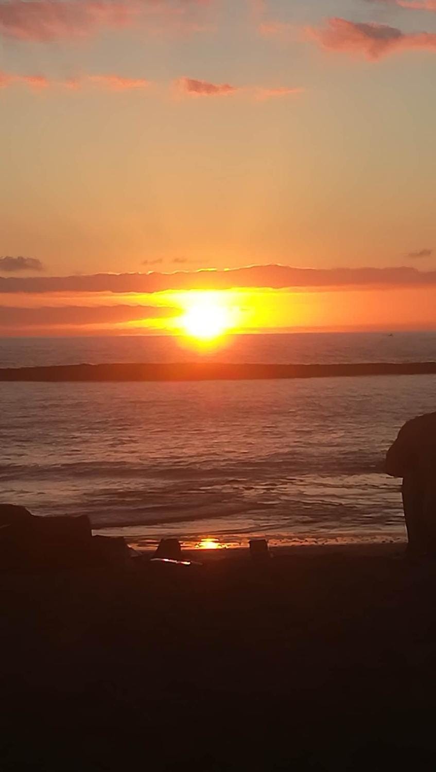 Natural landscape, Sunset