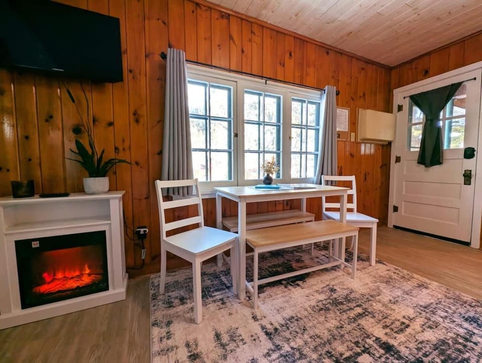 Cozy 2BR 1BA Cabin #6 Riverside Point Resort Cabin in Park Rapids