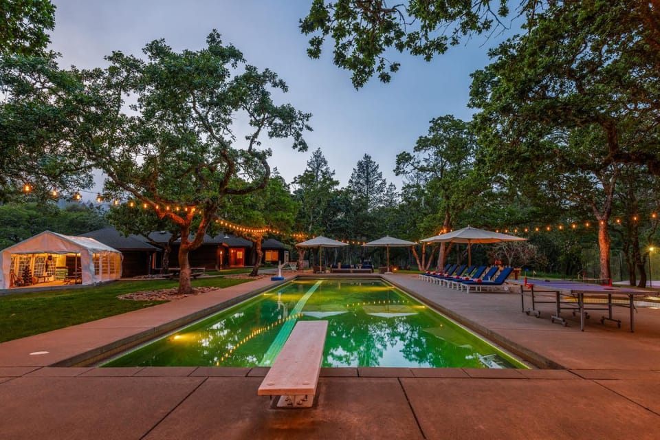 Kenwood Family Estate with Pool Gym Sports Courts & Wine Country Views House in Santa Rosa