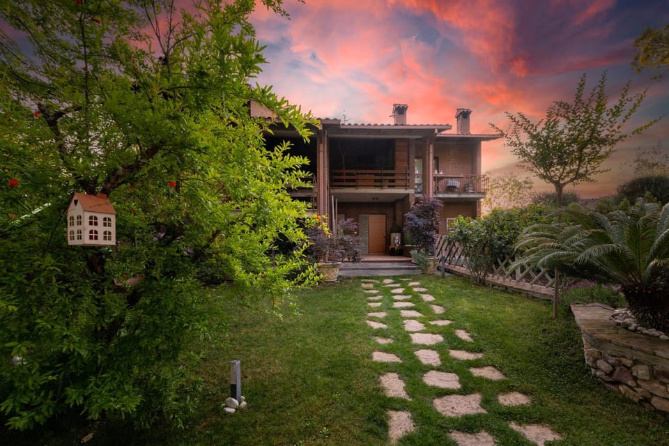 Property building, Garden, Garden view