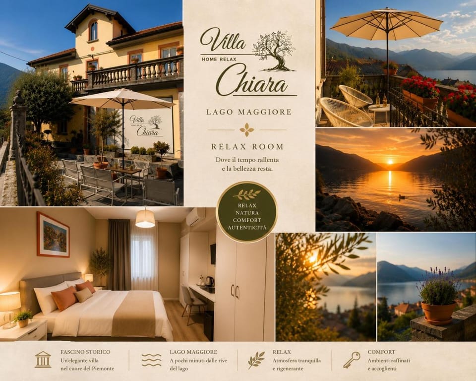 VILLA CHIARA Lago Maggiore Bed and Breakfast in Canton of Ticino