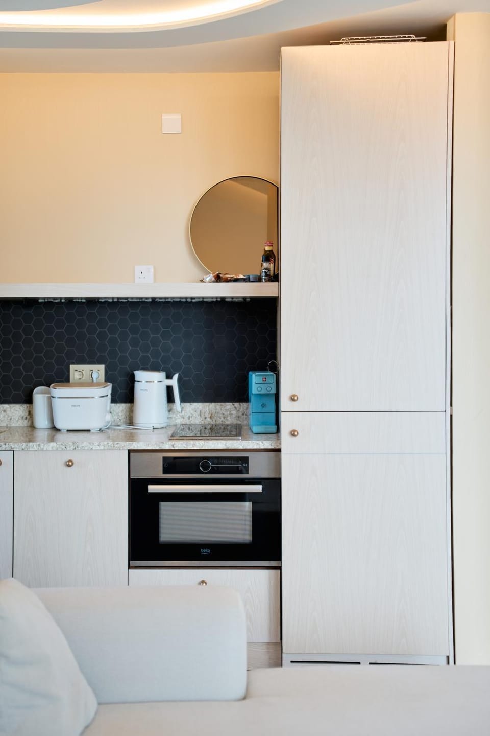Kitchen or kitchenette, Living room, Photo of the whole room
