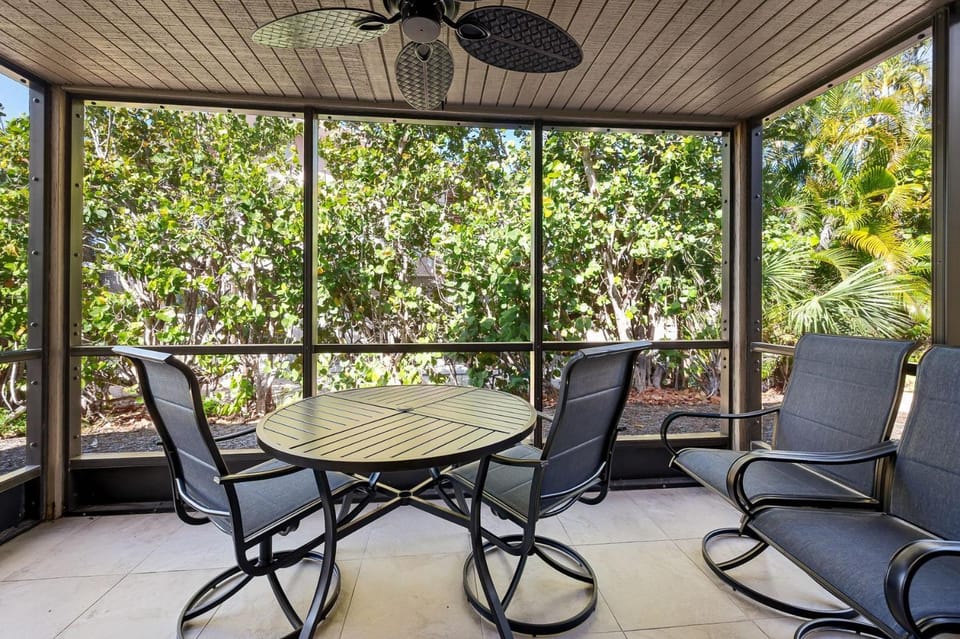 #111 Sanibel Moorings Gulf Front House in Sanibel Island