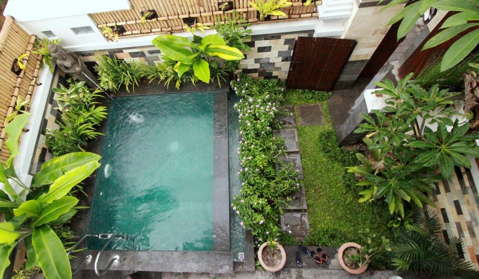 Property building, Day, Garden, Pool view, Swimming pool