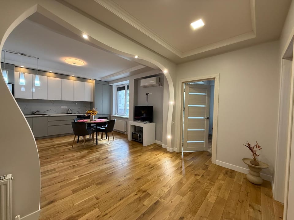 Apartament white Park Green Apartment in Chișinău