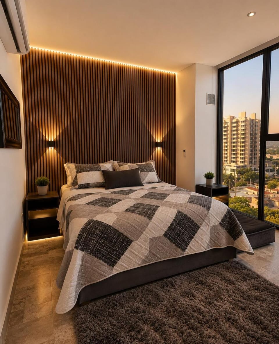 APARTASUITE DE LUJO VISTA AL MAR CERCA A LA PLAYA con ROOFTOP Apartment in Gaira