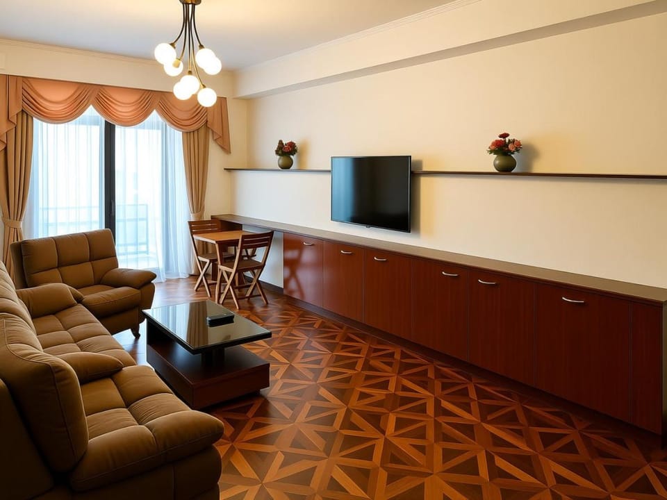 TV and multimedia, Balcony/Terrace, Living room, Seating area