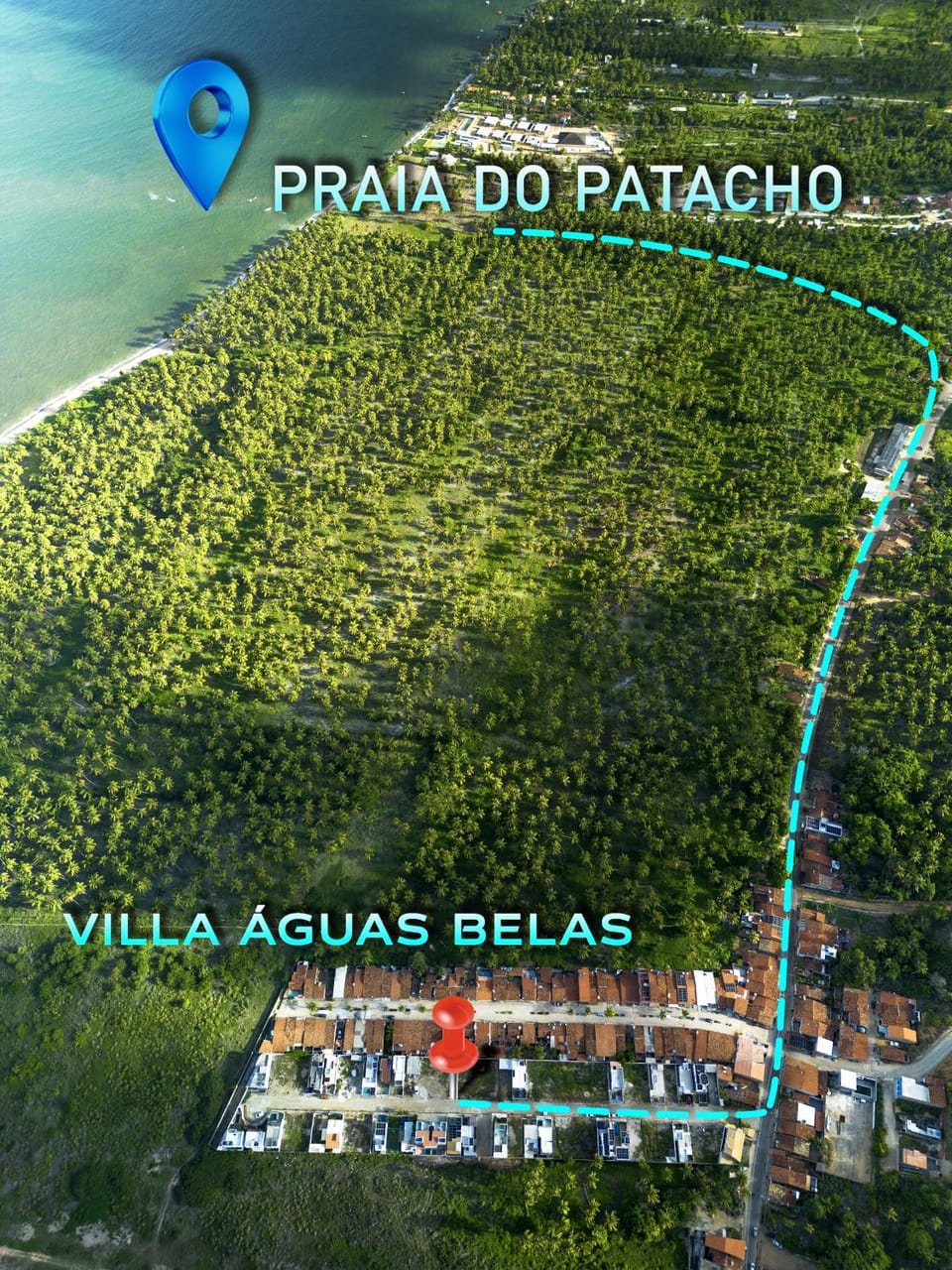 Garden Tatuamunha, Piscina Privativa, Área Gourmet completa, Churrasqueira, Home Ofiice, 3 Banheiros, 2 Quartos, Netflix, Varanda Apartment in State of Alagoas, Brazil