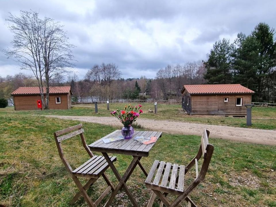 Roulotte nature, animaux admis - 3 pers. - FR-1-496-395 Apartment in Auvergne-Rhône-Alpes