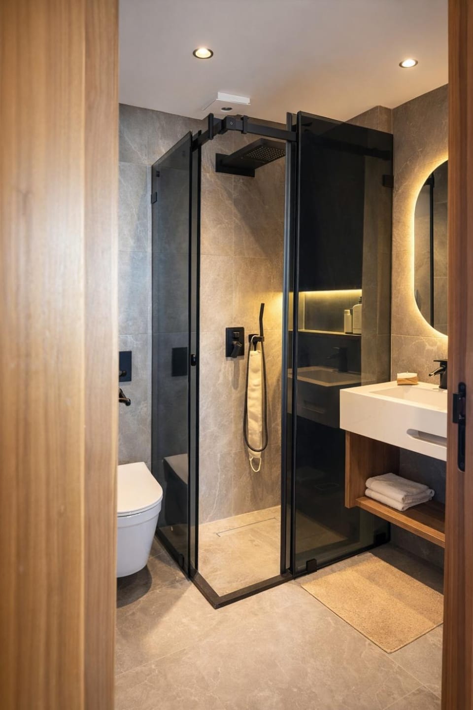 Sunset & City View Studio Apartment in Casablanca