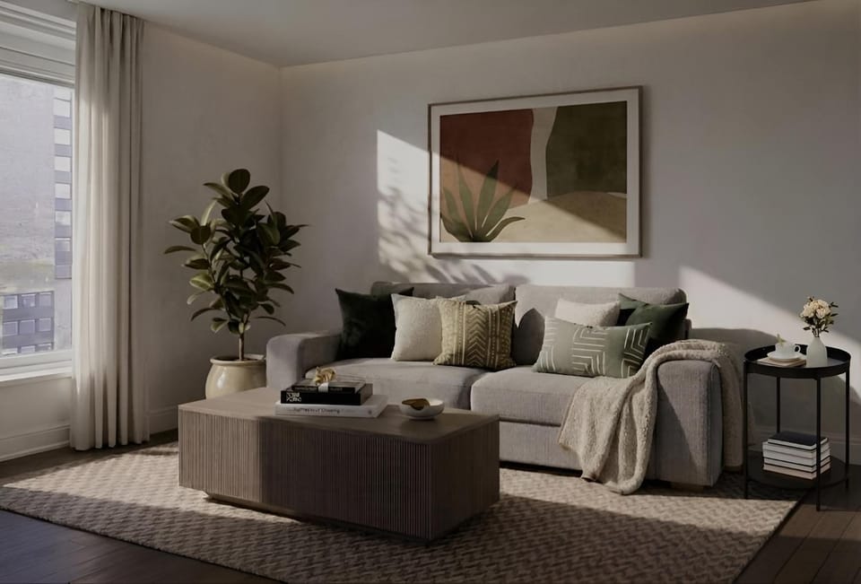 Living room, Seating area