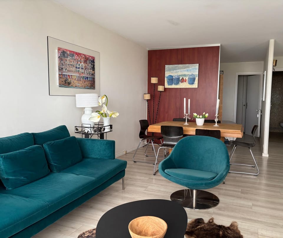Appartement lumineux face à la mer Apartment in Le Touquet