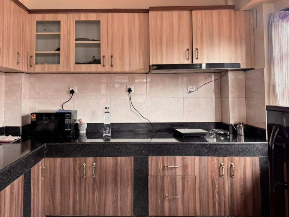 Kitchen or kitchenette, kitchen