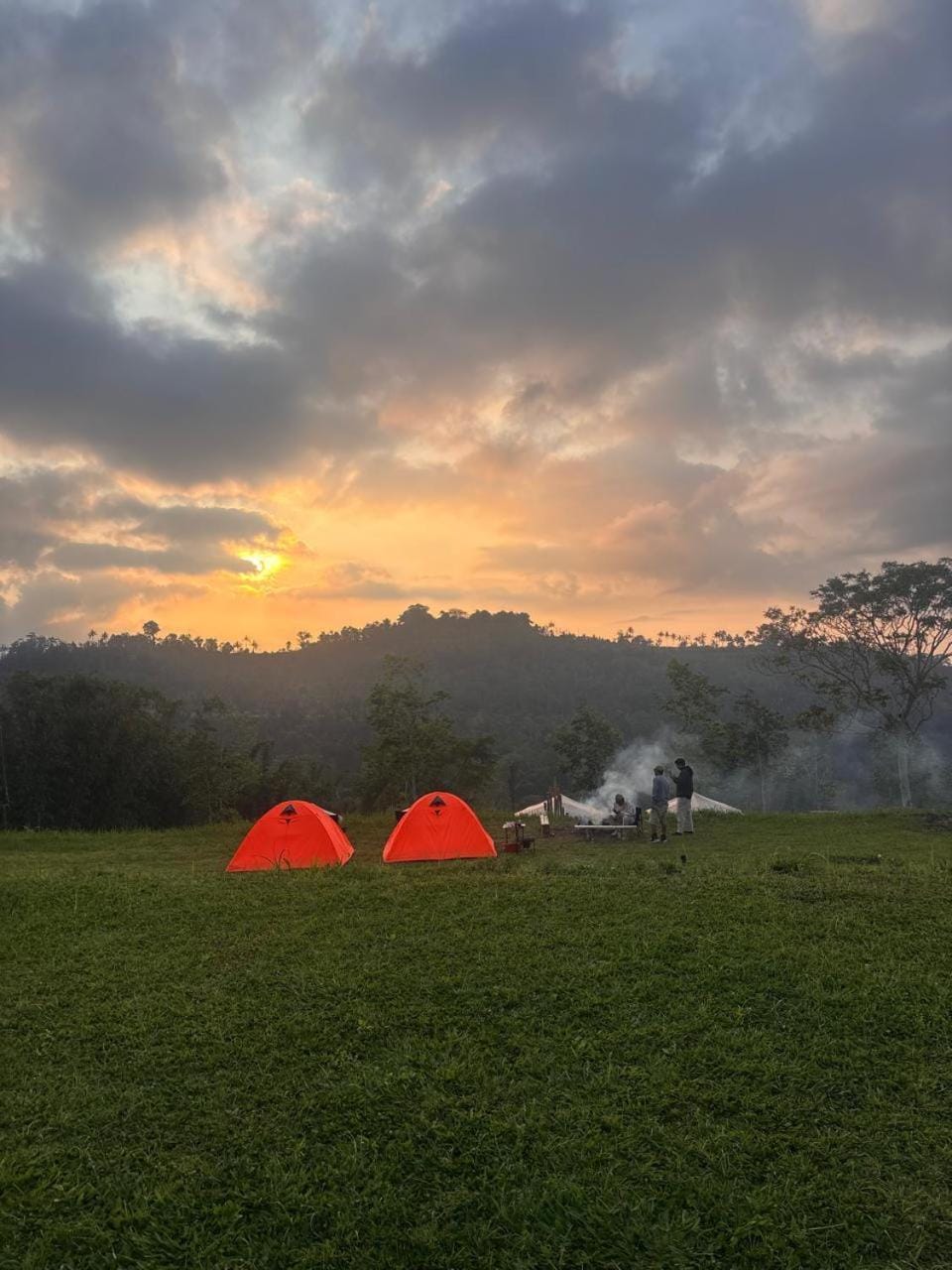 Garden view, Mountain view, Sunrise