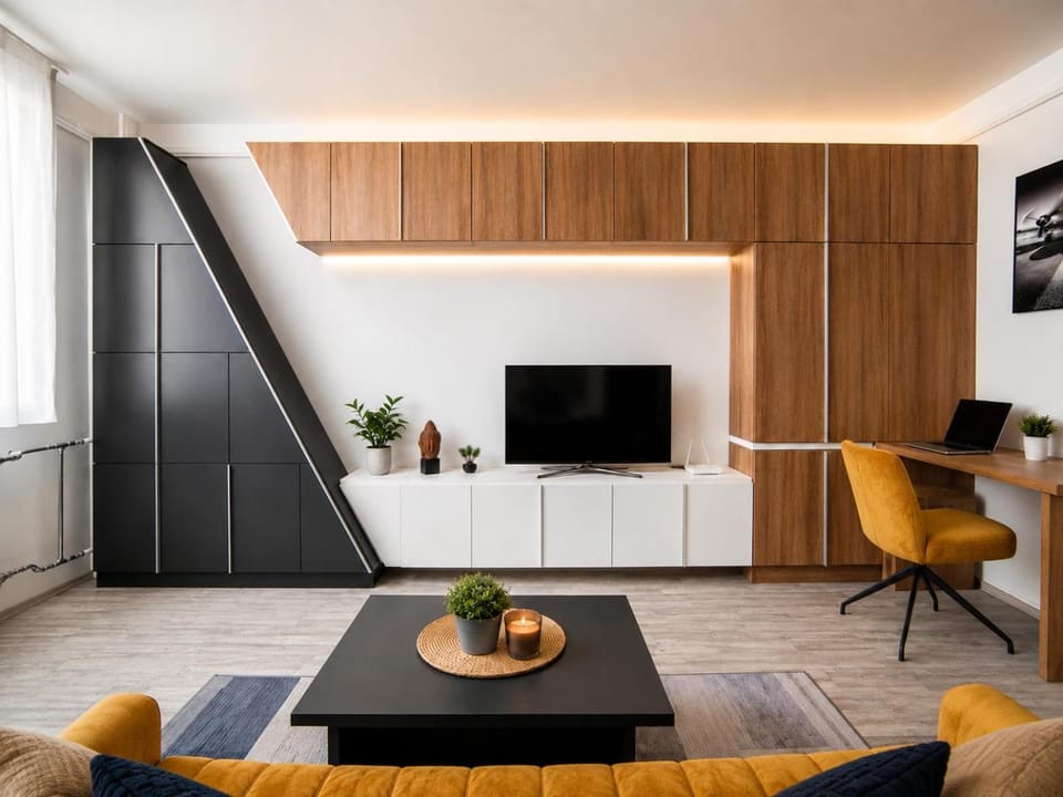 Communal lounge/ TV room, TV and multimedia, Living room, Seating area, Evening entertainment