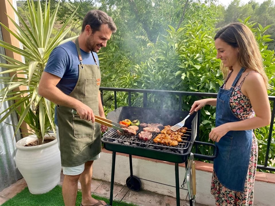 BBQ facilities, Food and drinks