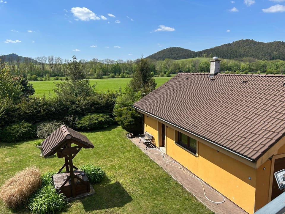 Natural landscape, Garden, Garden view, Mountain view