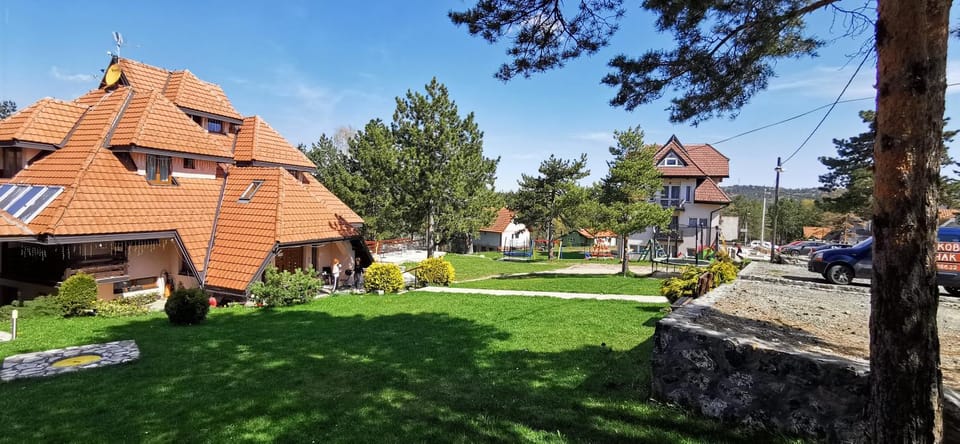 Property building, Garden view