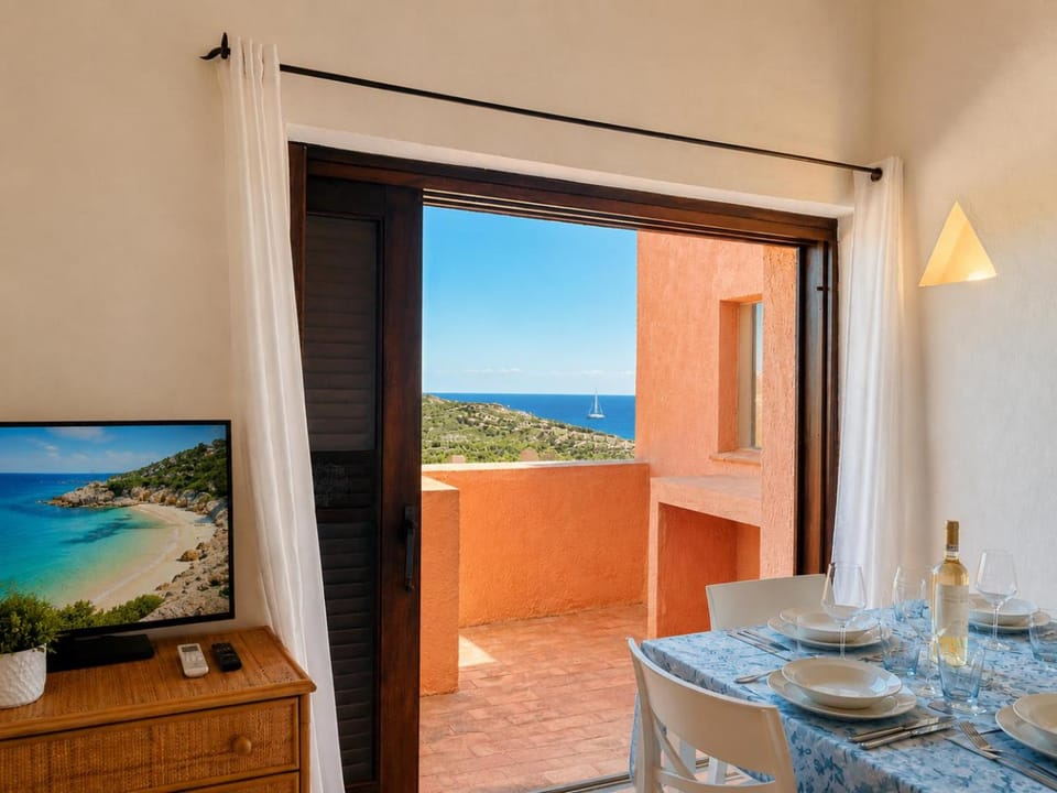 Balcony/Terrace, Living room, Dining area, Sea view