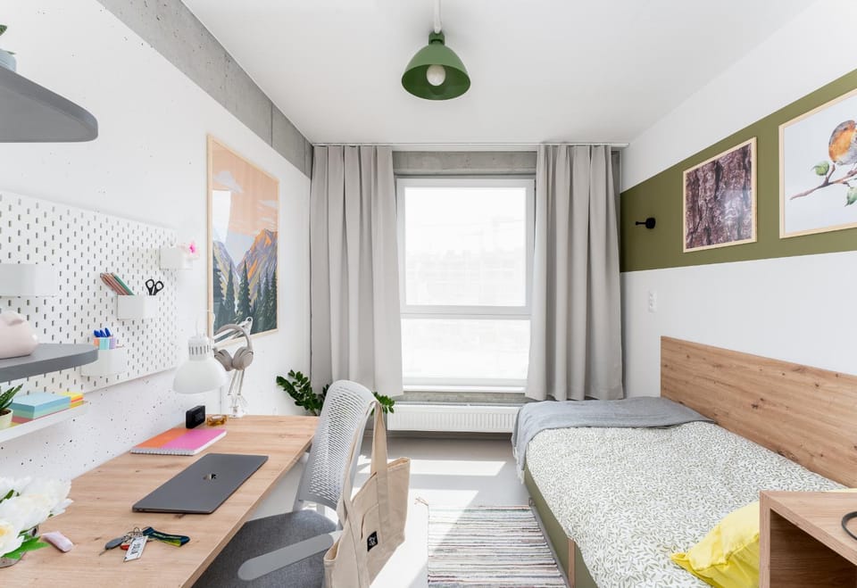 Bed, Photo of the whole room, Seating area, Bedroom