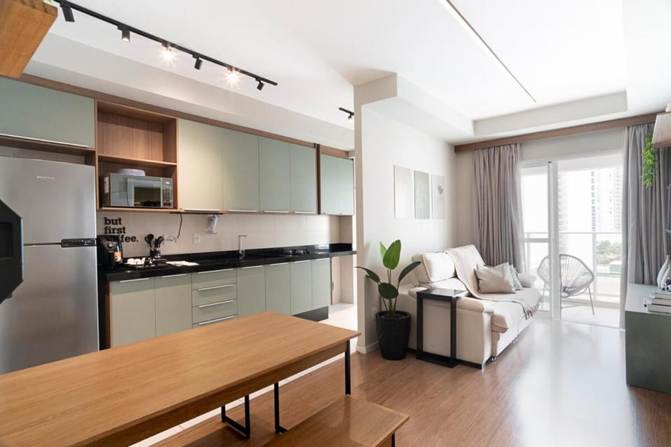 JH1001 Plot, balcony, air conditioning, pool, gym and leisure area Apartment in Londrina