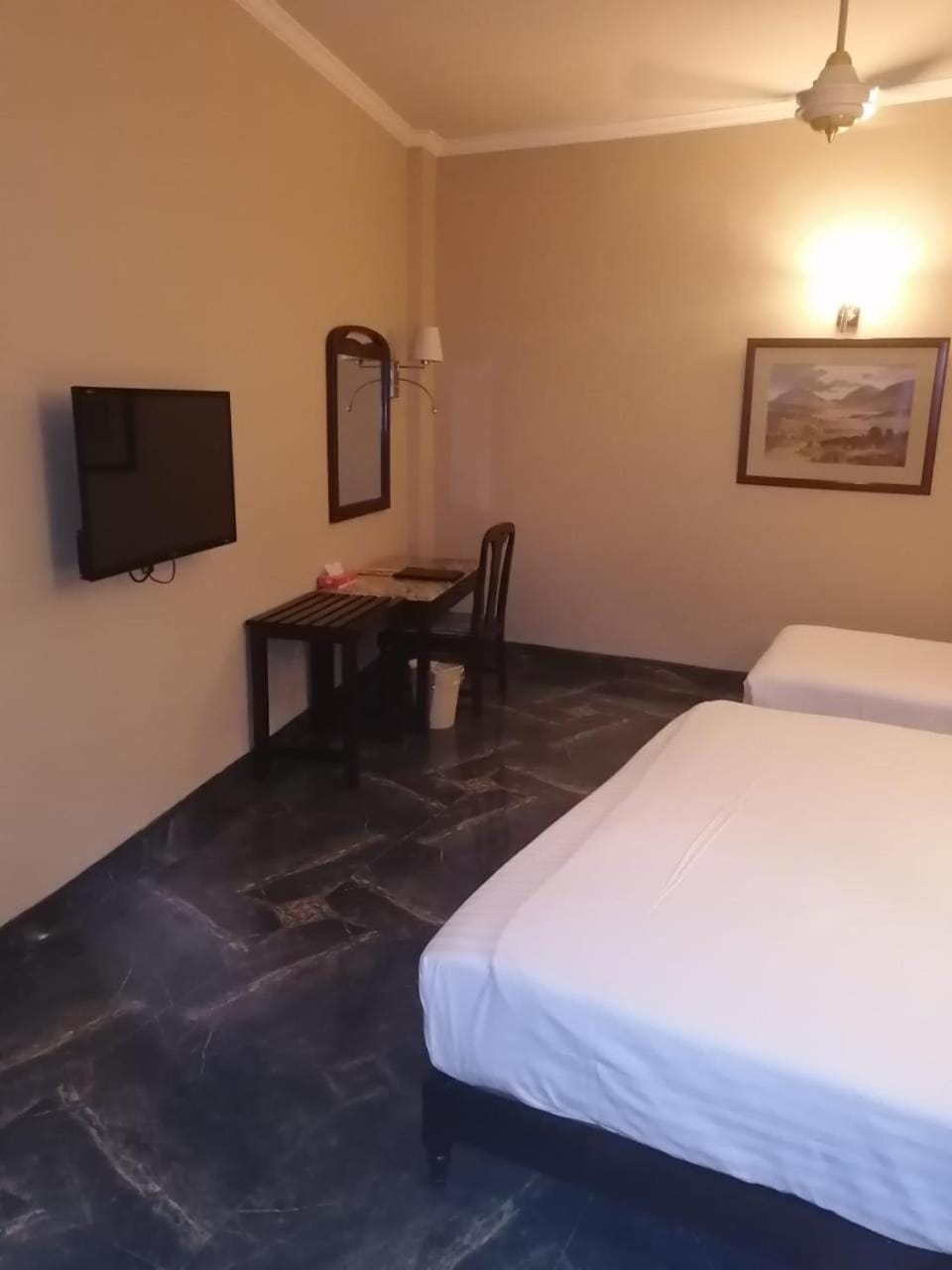Bed, Photo of the whole room, Bedroom, hair dresser