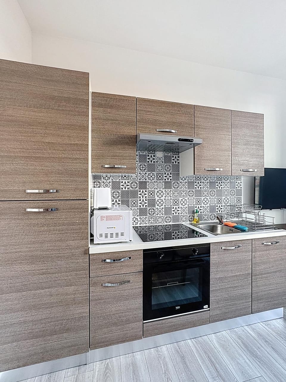 Kitchen or kitchenette, Living room
