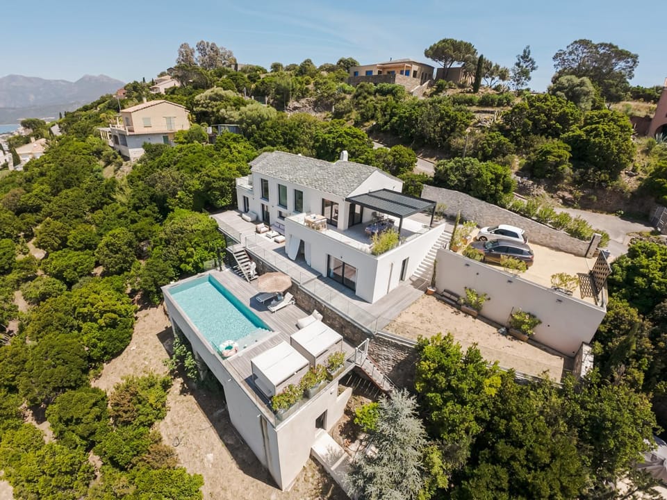 Property building, Natural landscape, Sea view