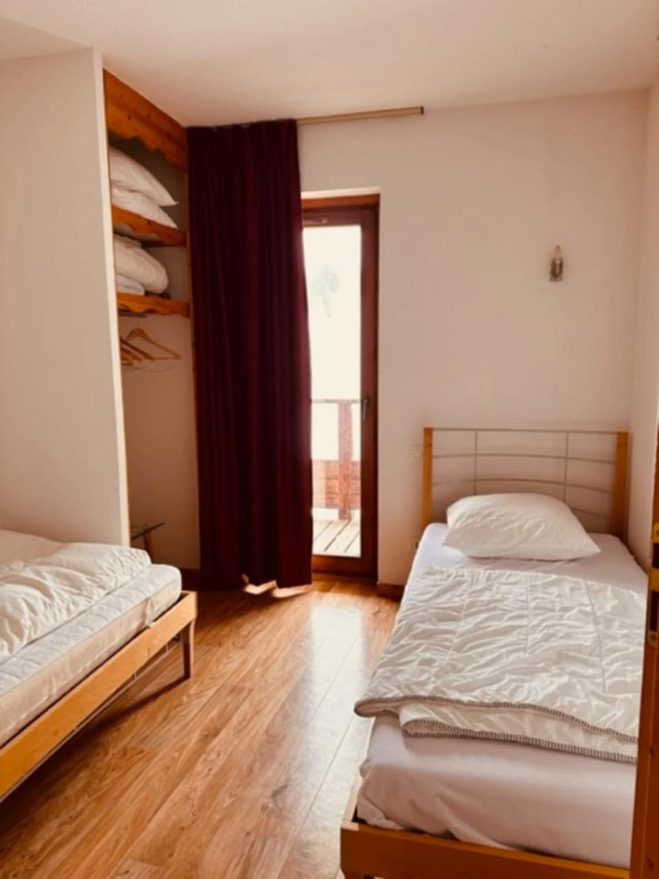 Property building, Living room, Bedroom
