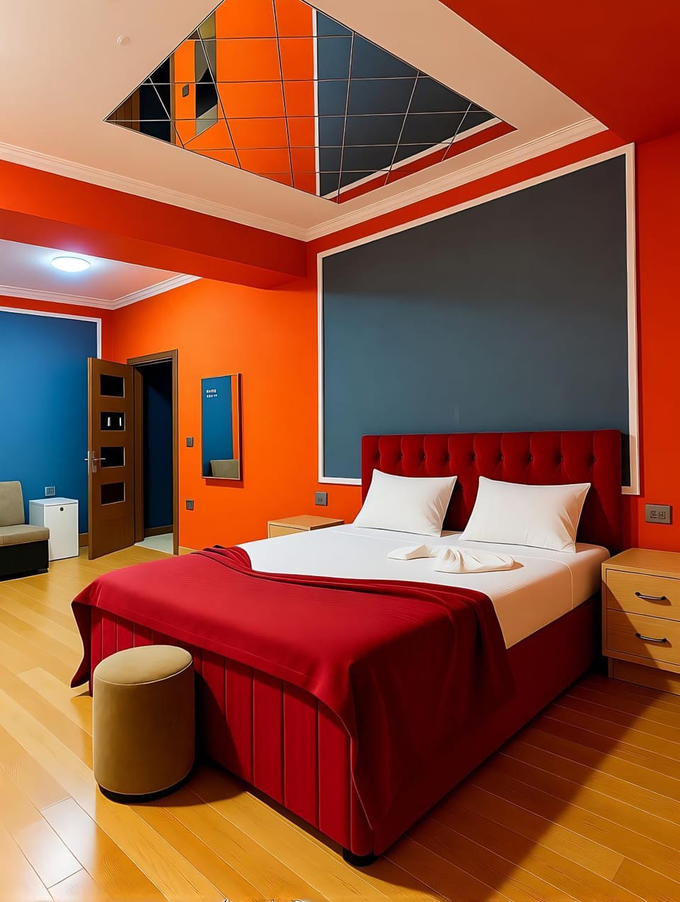 Bed, Photo of the whole room, Bedroom