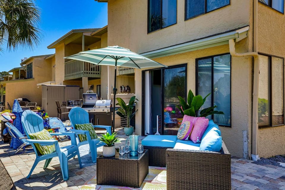 Walk to Waves! Pets! Resort Getaway w/ Game Room House in Panama City Beach