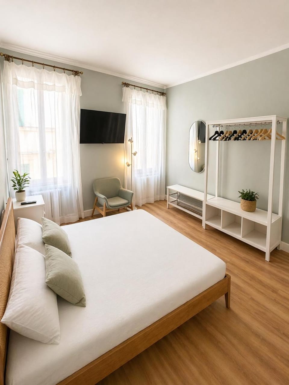 Bed, TV and multimedia, Bedroom, locker