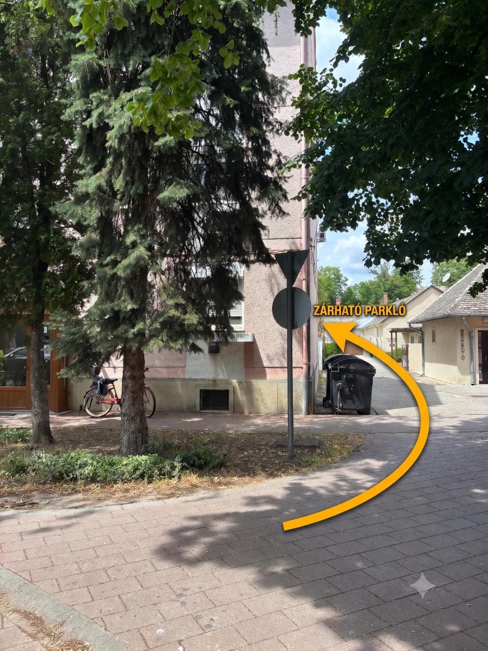 Property building, Day, Street view, Location, Parking