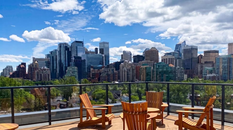 The Kensington - Balcony - City Views - Office Apartment in Calgary