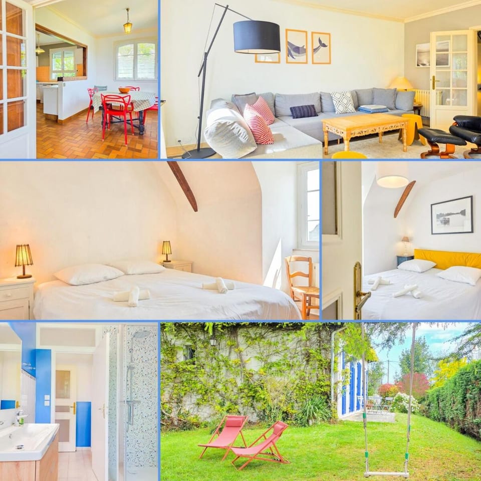 L'Azur - Jardin, Plage à Pied & Parking Privé House in Saint-Quay-Portrieux