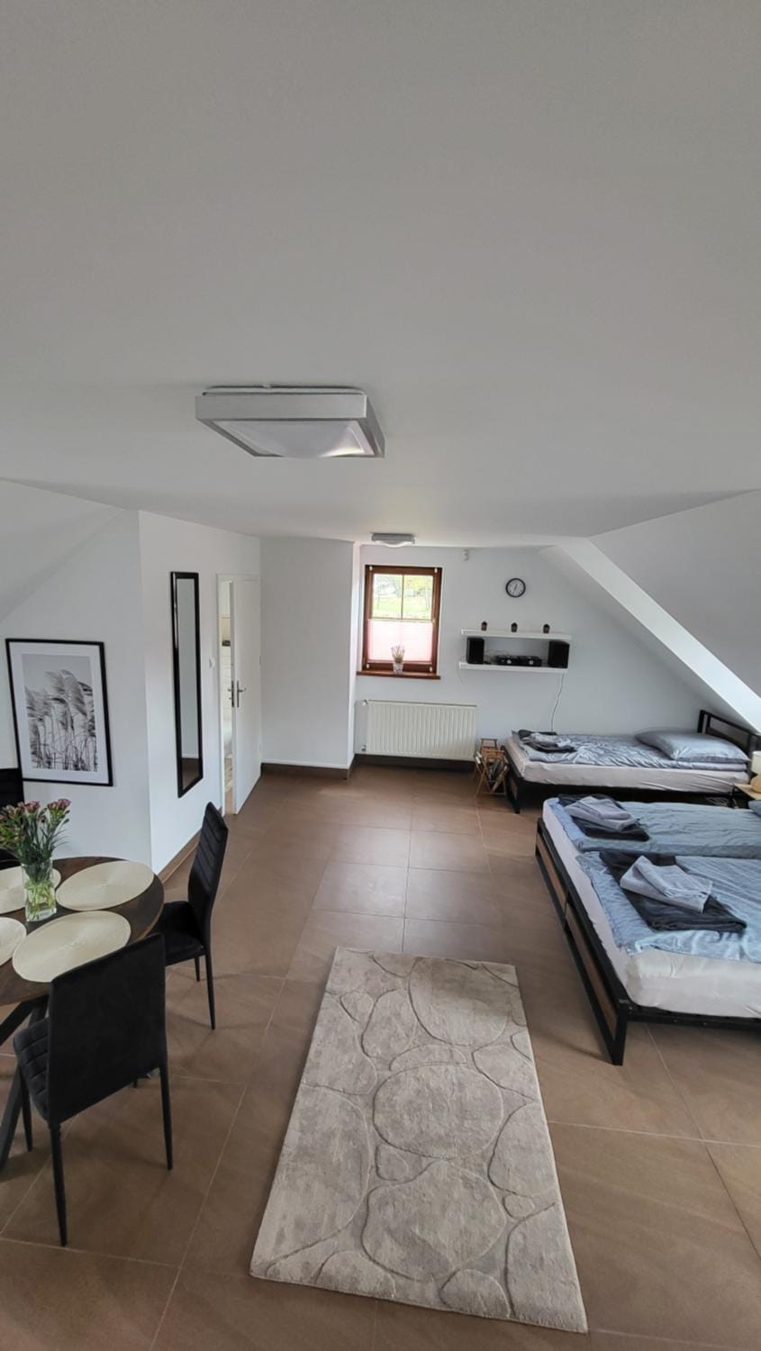 Bed, Living room, Photo of the whole room, Bedroom