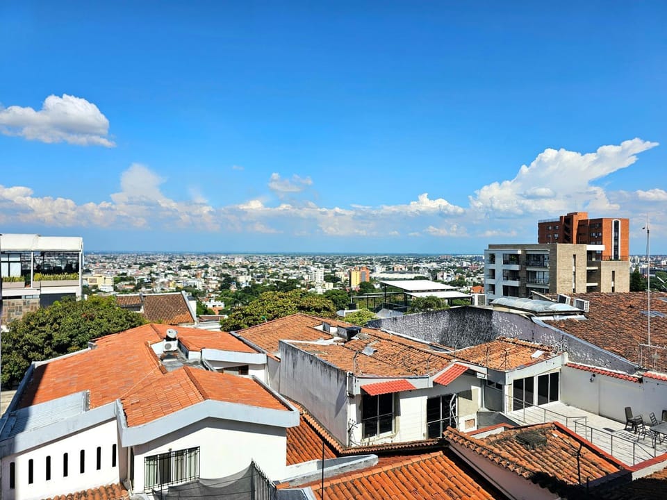 Off site, City view