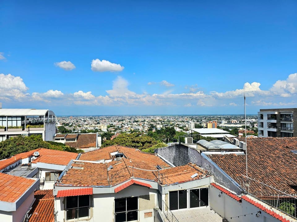Off site, City view