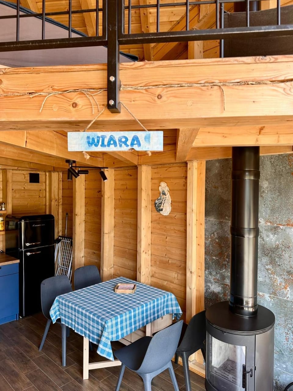 Property building, fireplace, kitchen