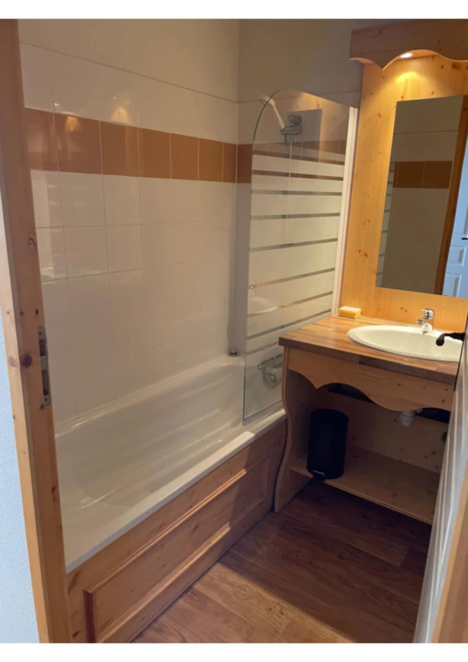 Bathroom, Living room