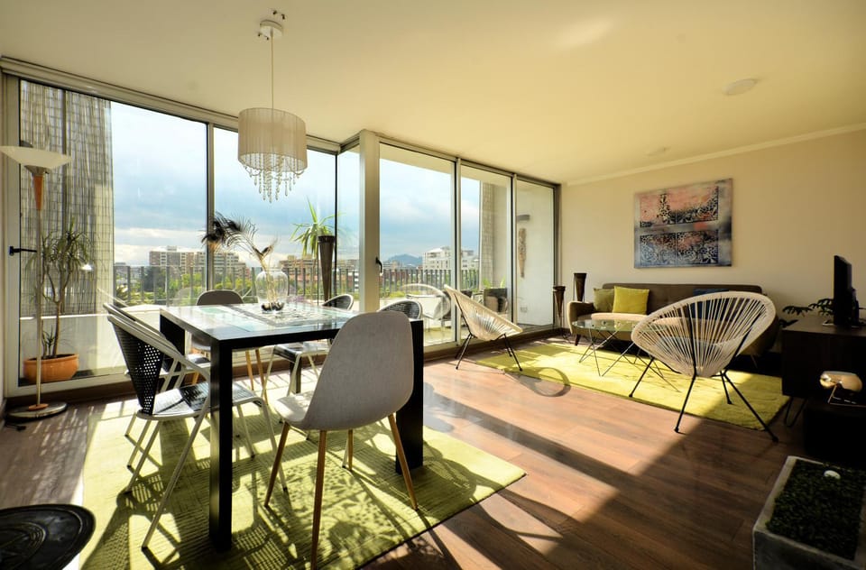 Increible Departamento Familia en Ñuñoa - Vista despejada Apartment in Las Condes