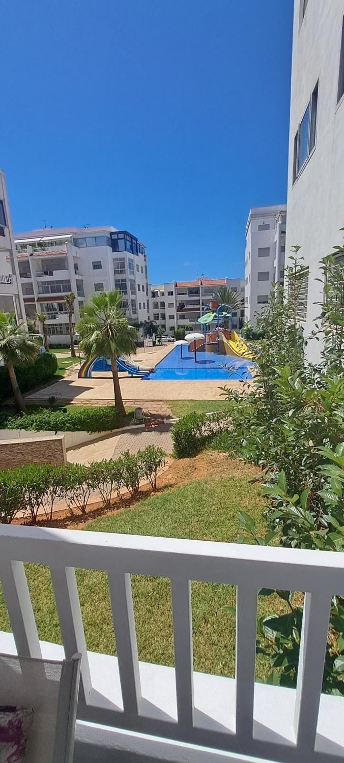 Cosy home beach swimming pool air conditioning WiFi Apartment in Mohammedia